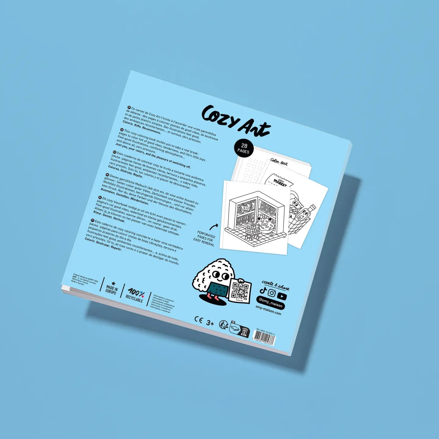 Cozy Coloring Book - Market