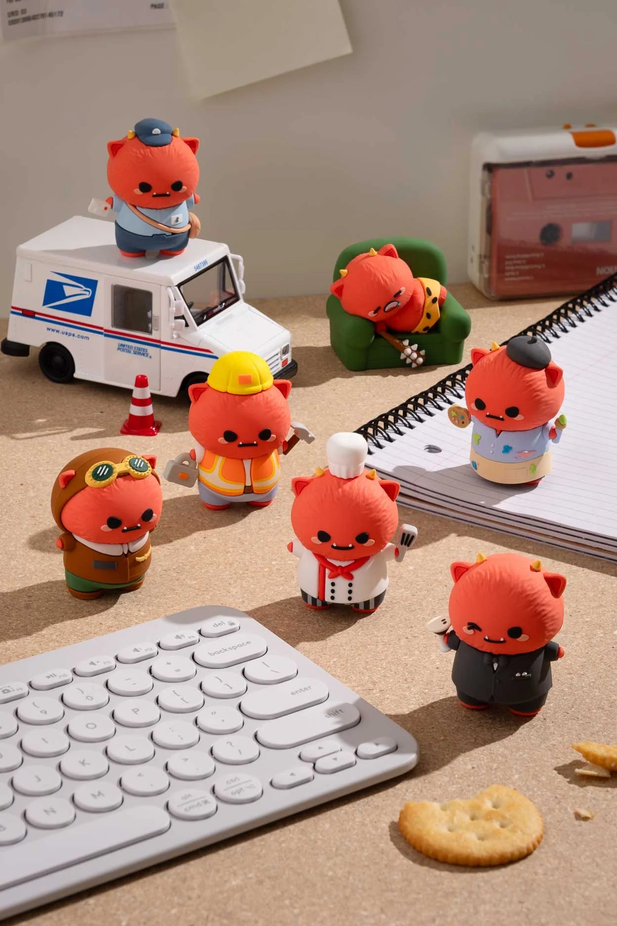 RONI ONI WORKS TOO HARD BLIND BOX FIGURE