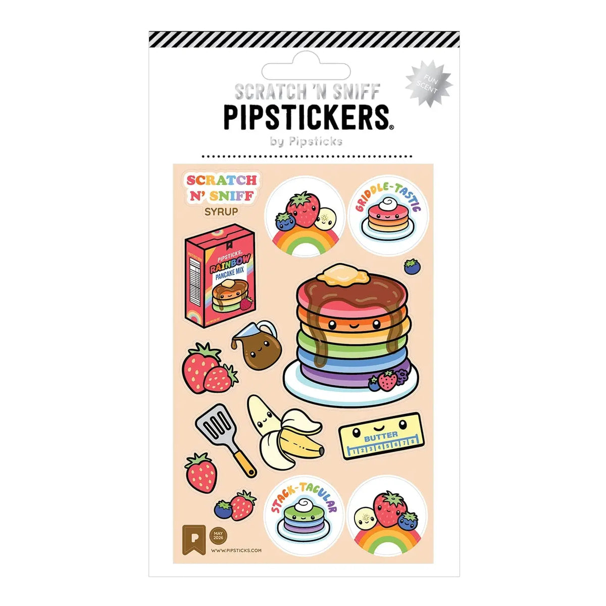 Stack-Tacular Breakfast Scratch 'n Sniff