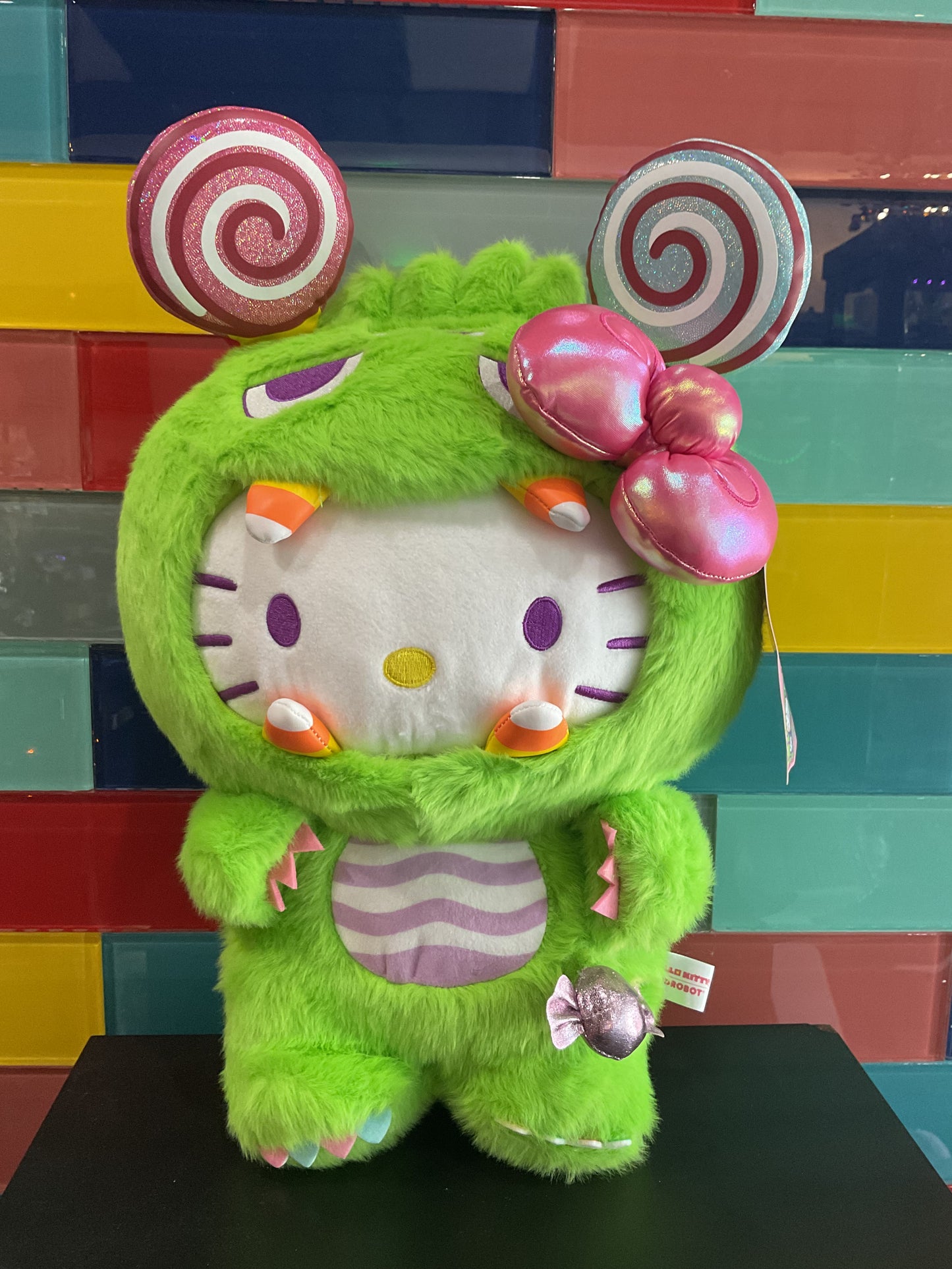 Hello Kitty® Sweet Kaiju Green Plush