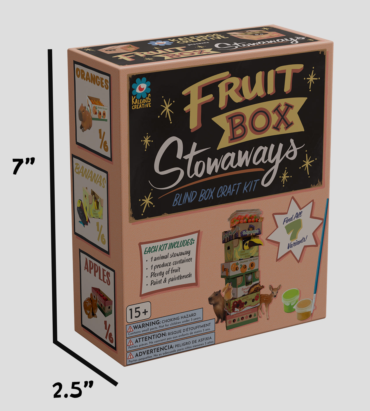 Fruit Box Stowaways Craft Kit Blind Box