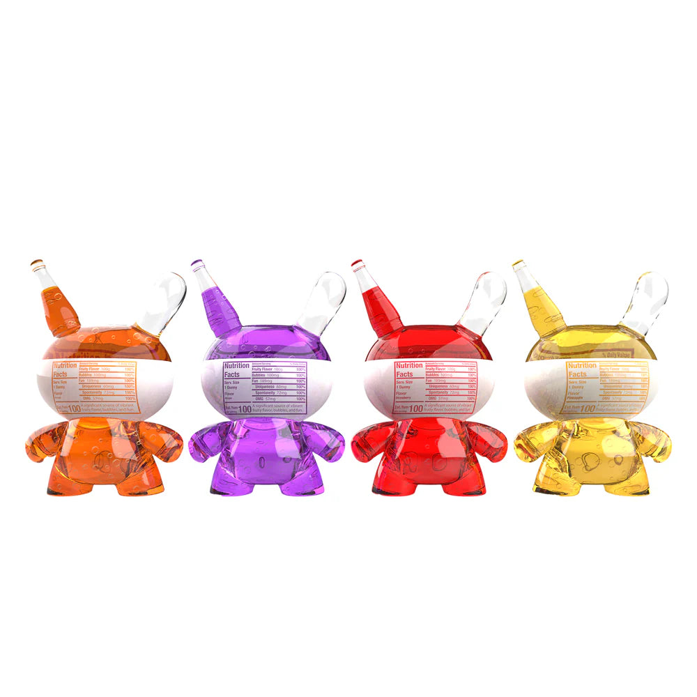 Kidrobot x Fanta 3" Resin Dunny Art Figure 4-Pack