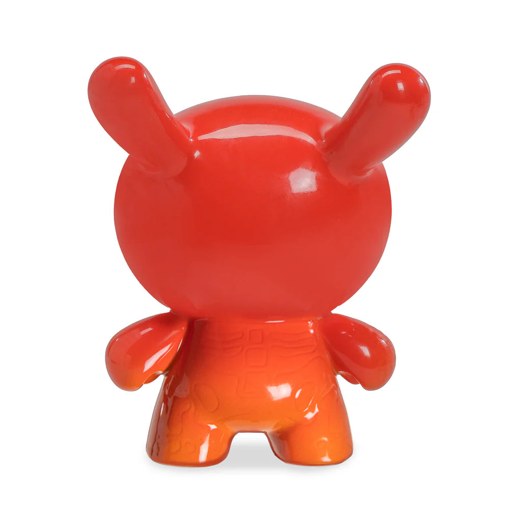 Fine Ash Dunny 5" Ceramic Ashtray Figure - Sunset Orange Edition