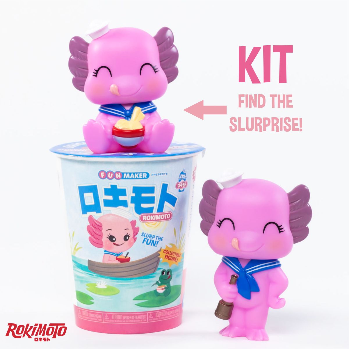 Cup of Fun Series 1  KIT The Axolotl