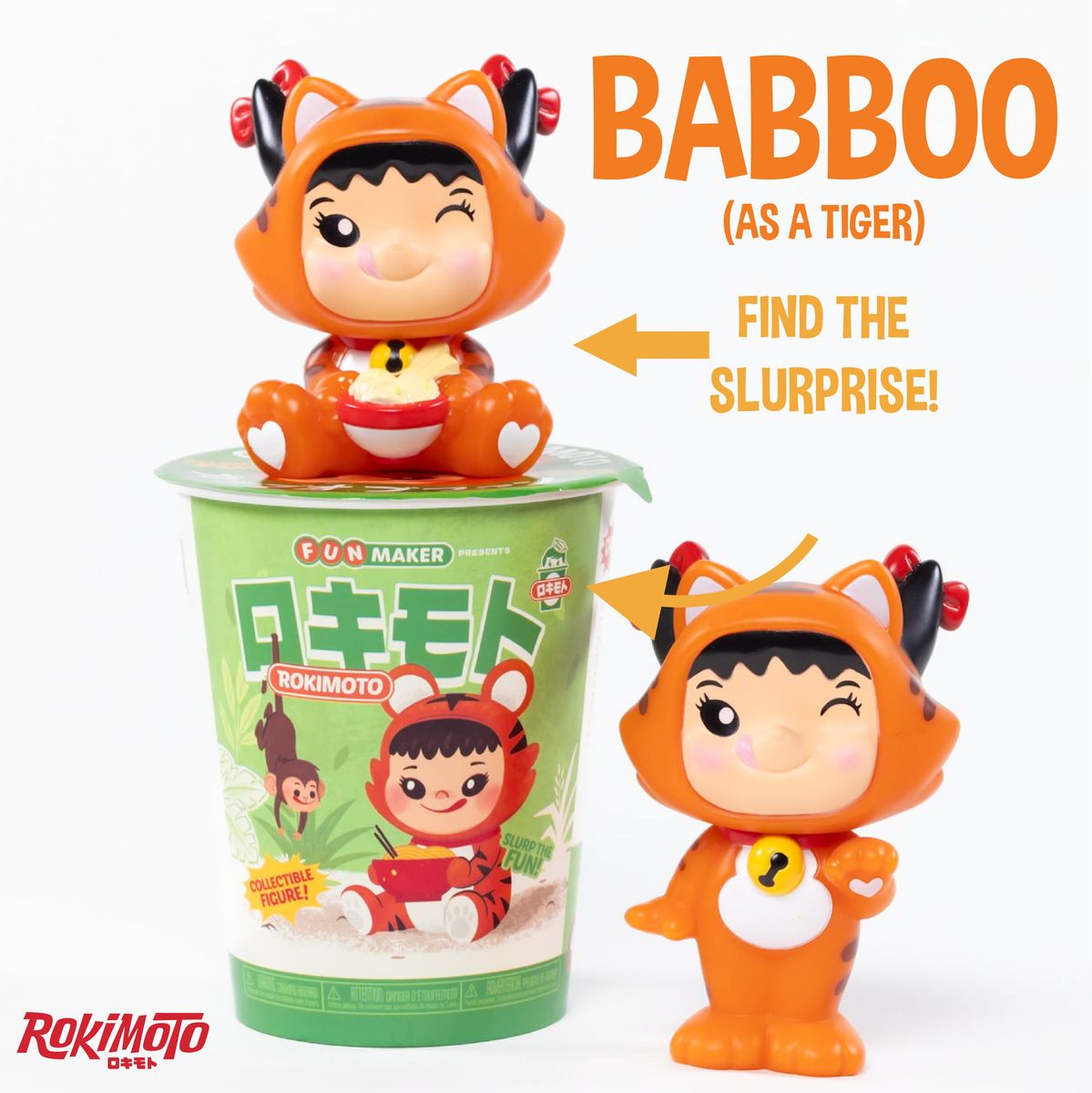 Cup of Fun Series 1  BABBOO Tiger Girl