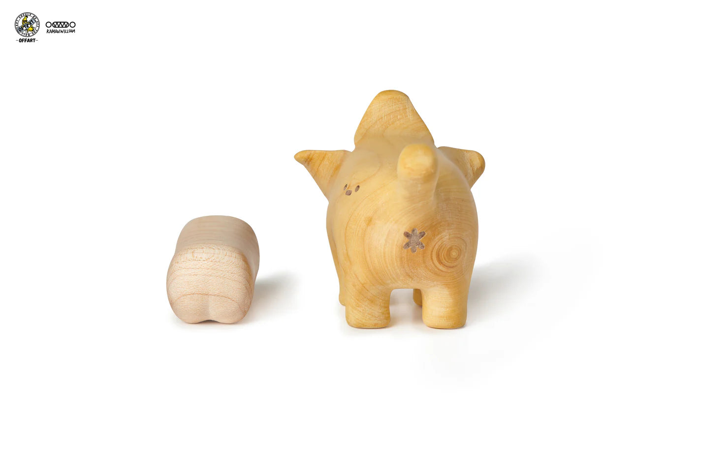 OFFART X Kamanwilliam Bananaers Dog Wooden Mini Limited Edition