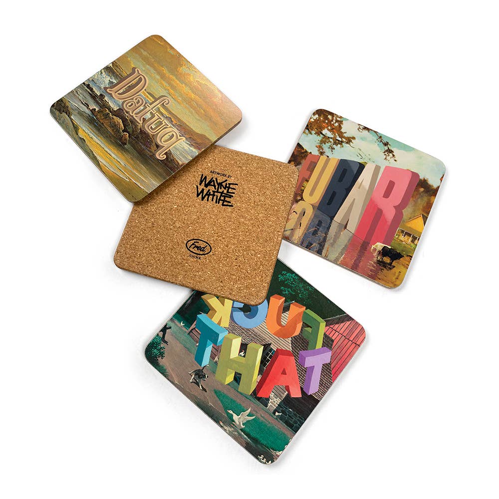 Coaster Set - Wayne White