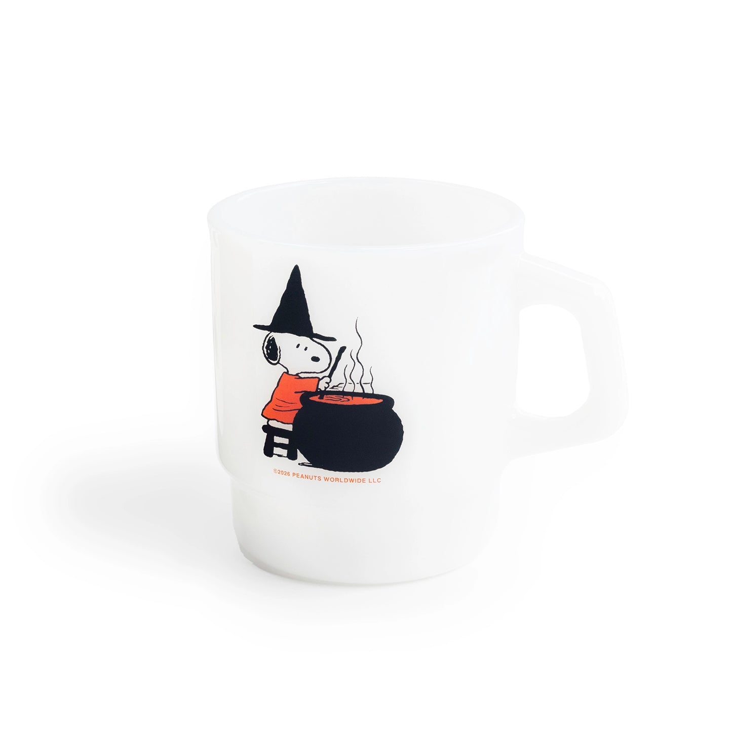 3P4 X Peanuts® Halloween - Snoopy Witch Milk Glass Mug