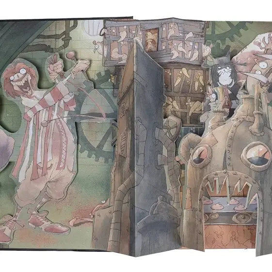 Mac Sabbath Drive Thru Metal Vinyl Album Pop Up Book