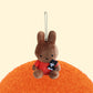 Limited Miffy Plush with Lovely Animal Keychain Bag Charm - Cat