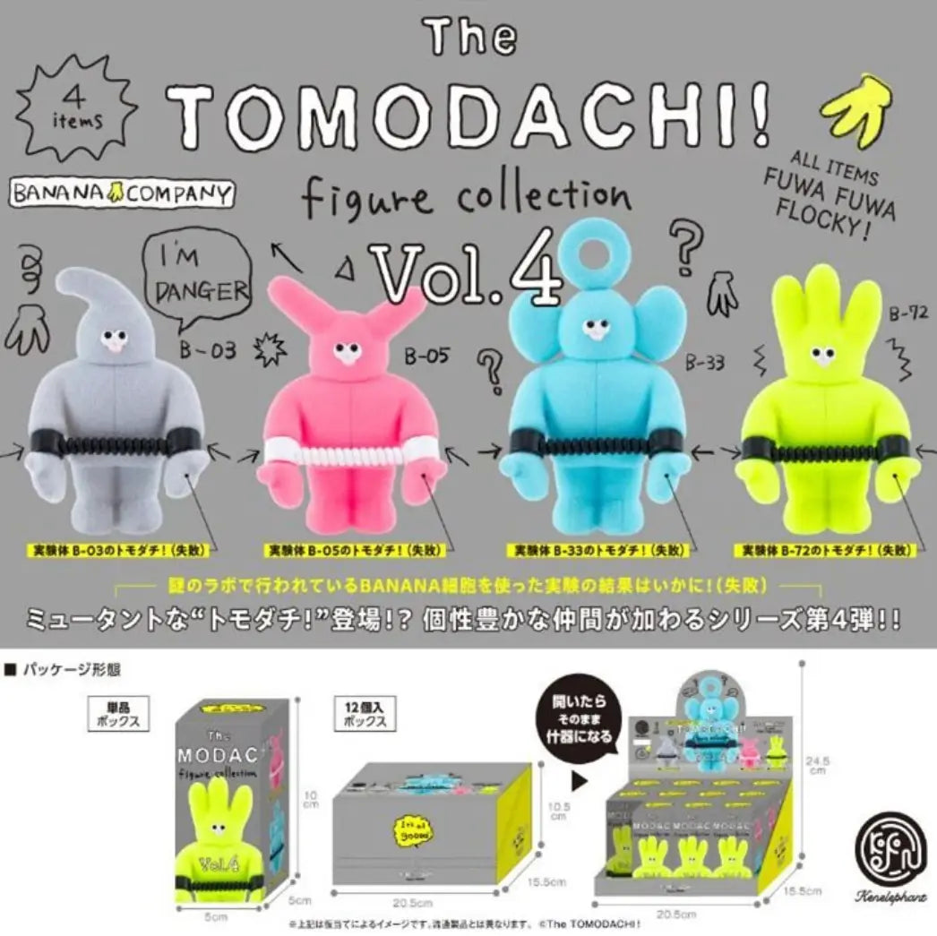Kenelephant Blind Box the Tomodachi! Figure Collection Vol.4