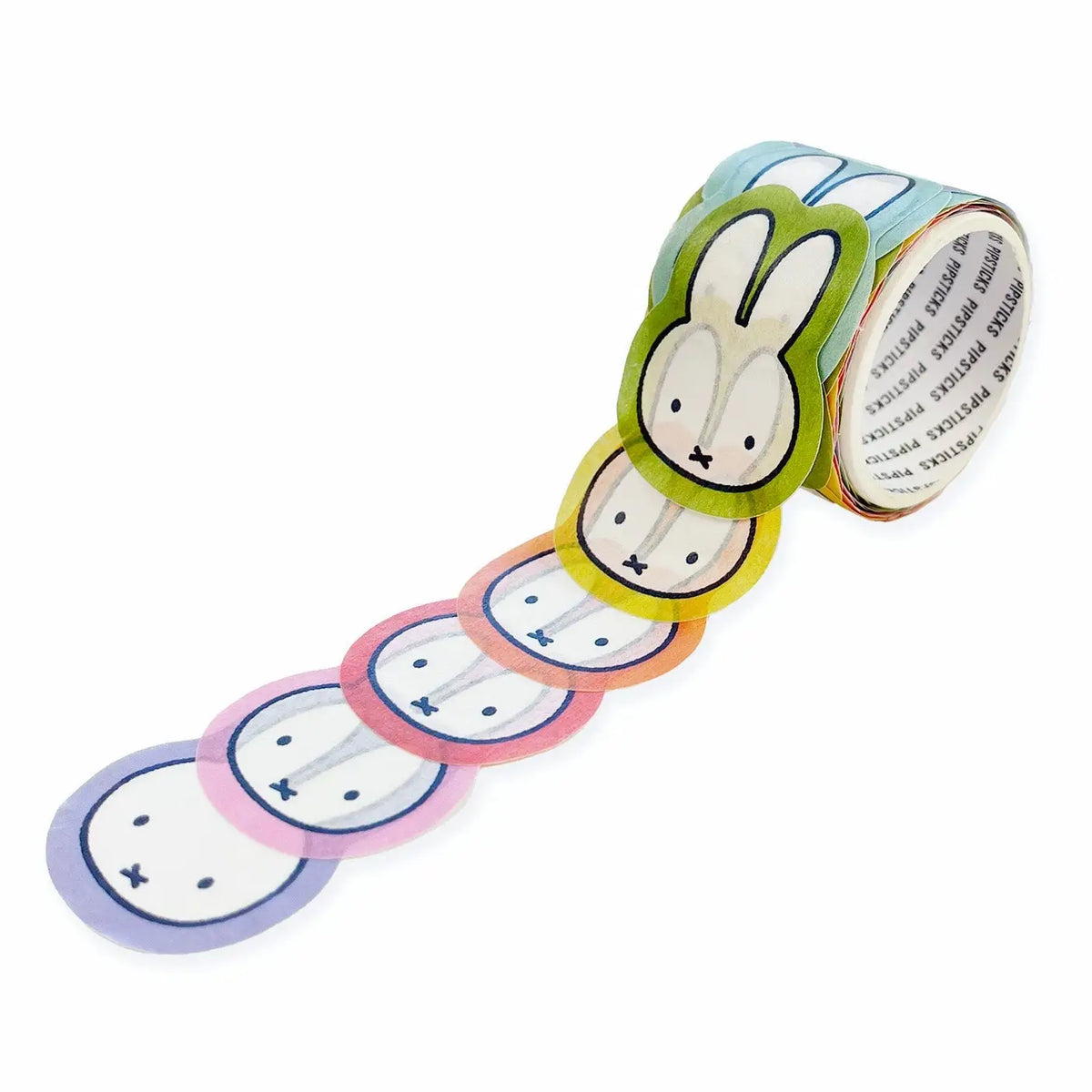 Colorful Miffy Washi Sticker Roll