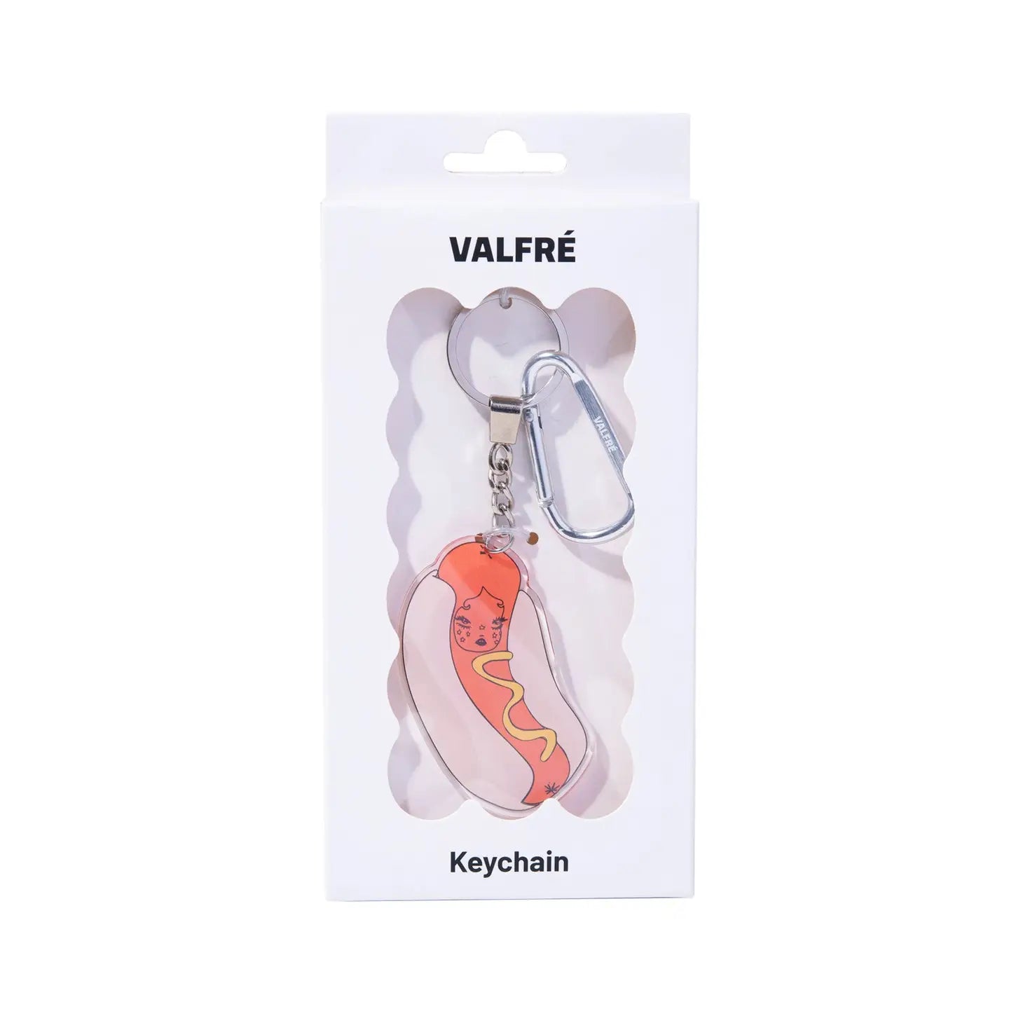 Hawt Dog Acrylic Keychain