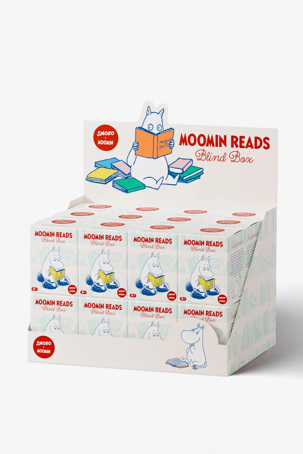 SMOKO MOOMIN READS BLIND BOX FIGURE