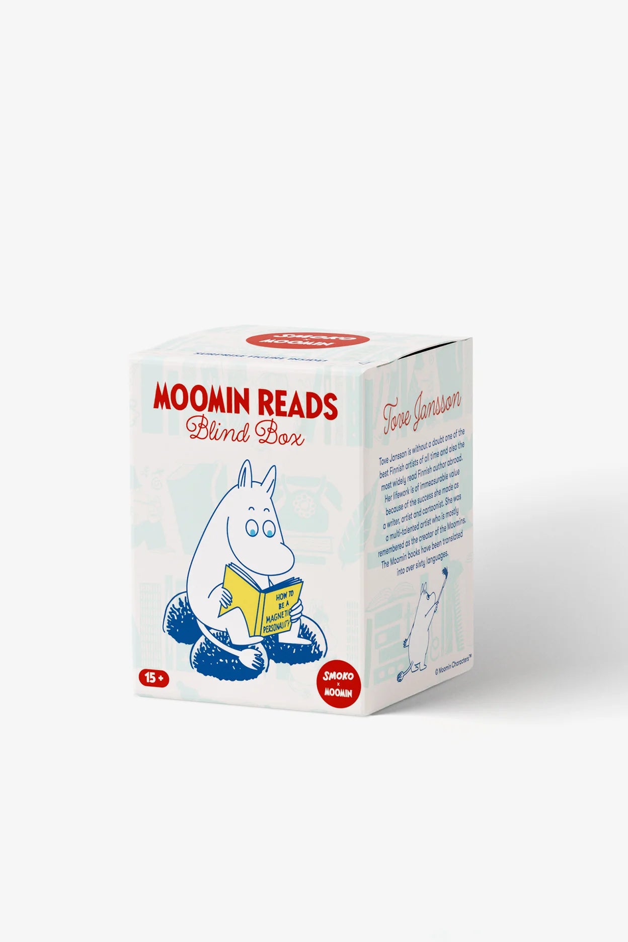 SMOKO MOOMIN READS BLIND BOX FIGURE