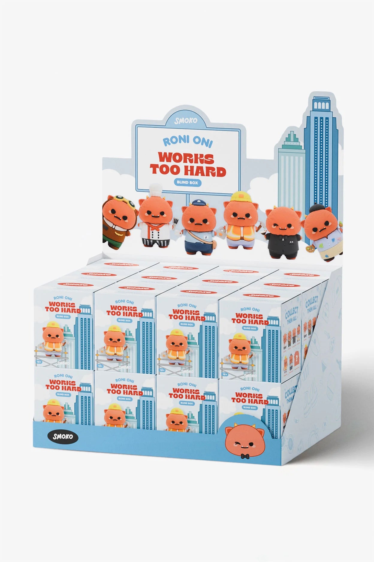 RONI ONI WORKS TOO HARD BLIND BOX FIGURE