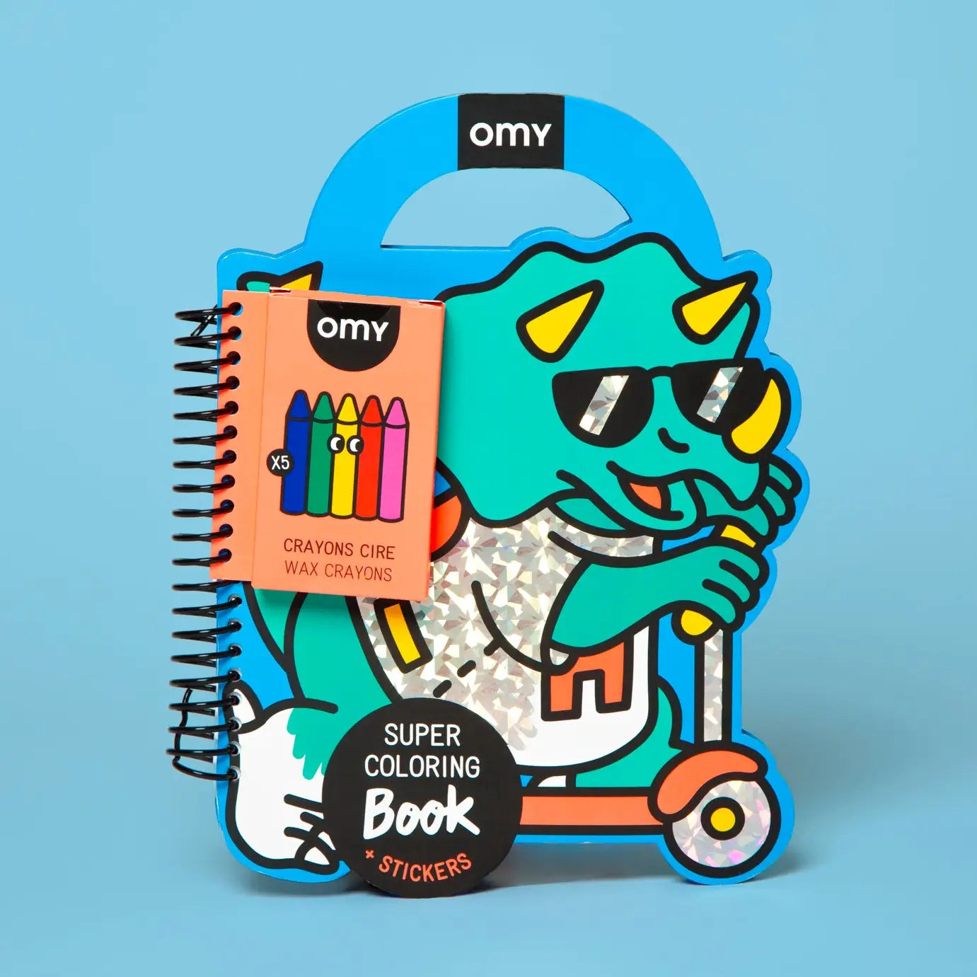 Super Coloring & Sticker Book - Dino