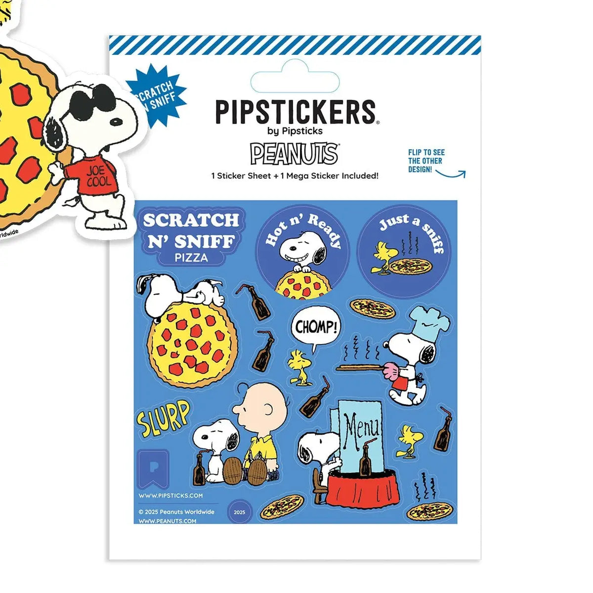 Peanuts Hot Pizza Scratch 'n Sniff