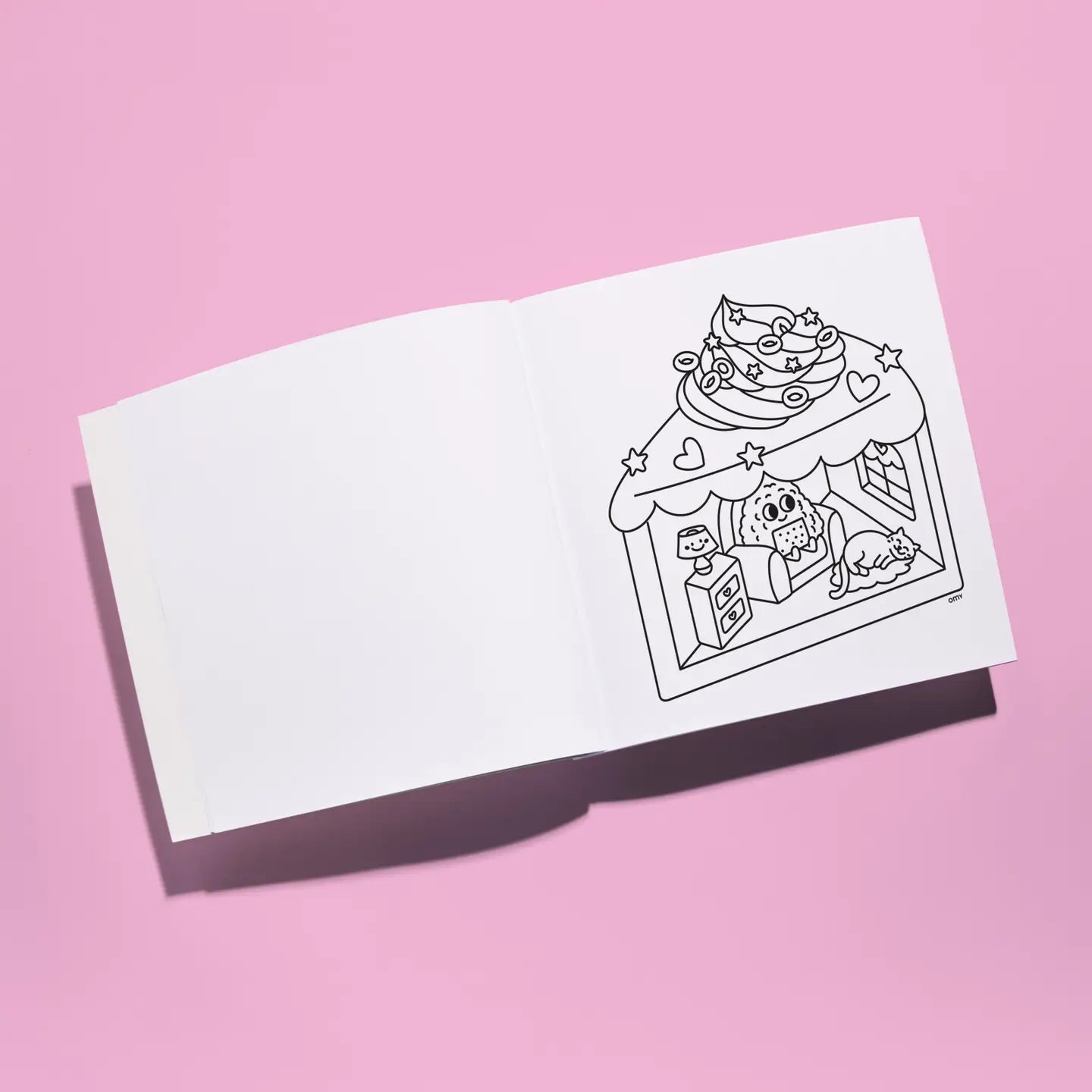 Cozy Art Coloring Book - Kawaii