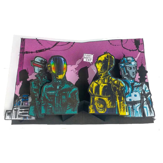 Jim Mahfood Pop Up Funk 3D Comic Art Pop Up Book