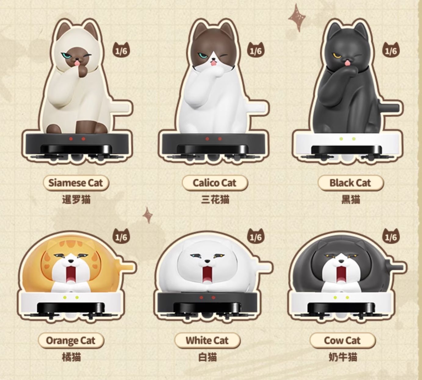 Quesera Series iRobocat Blind Box