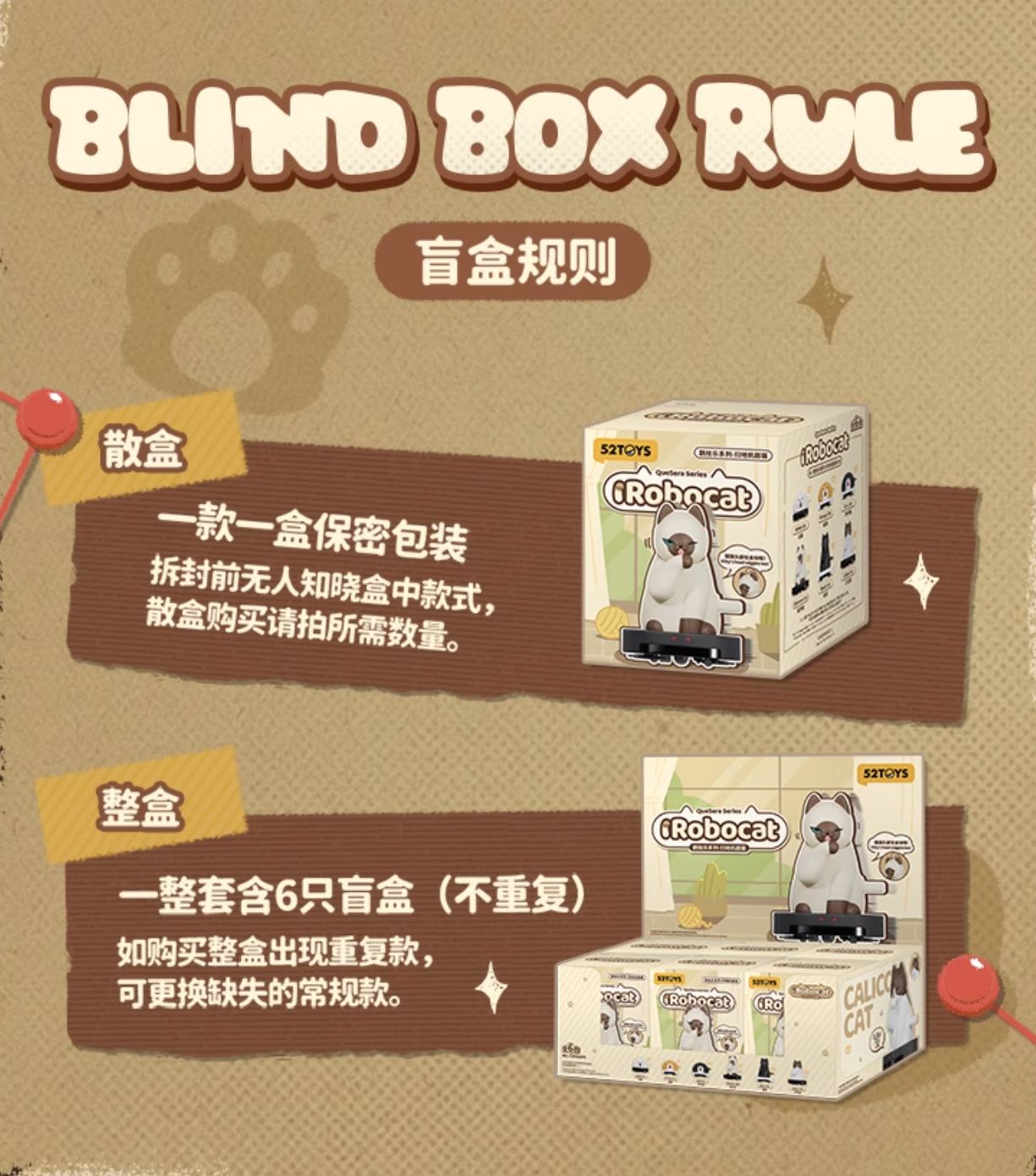 Quesera Series iRobocat Blind Box