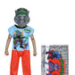 TEENAGE MUTANT NINJA TURTLES (1987 CARTOON) X BEN COOPER COSTUME KIDS COLLECTION SERIES 11 - ROCKSTEADY