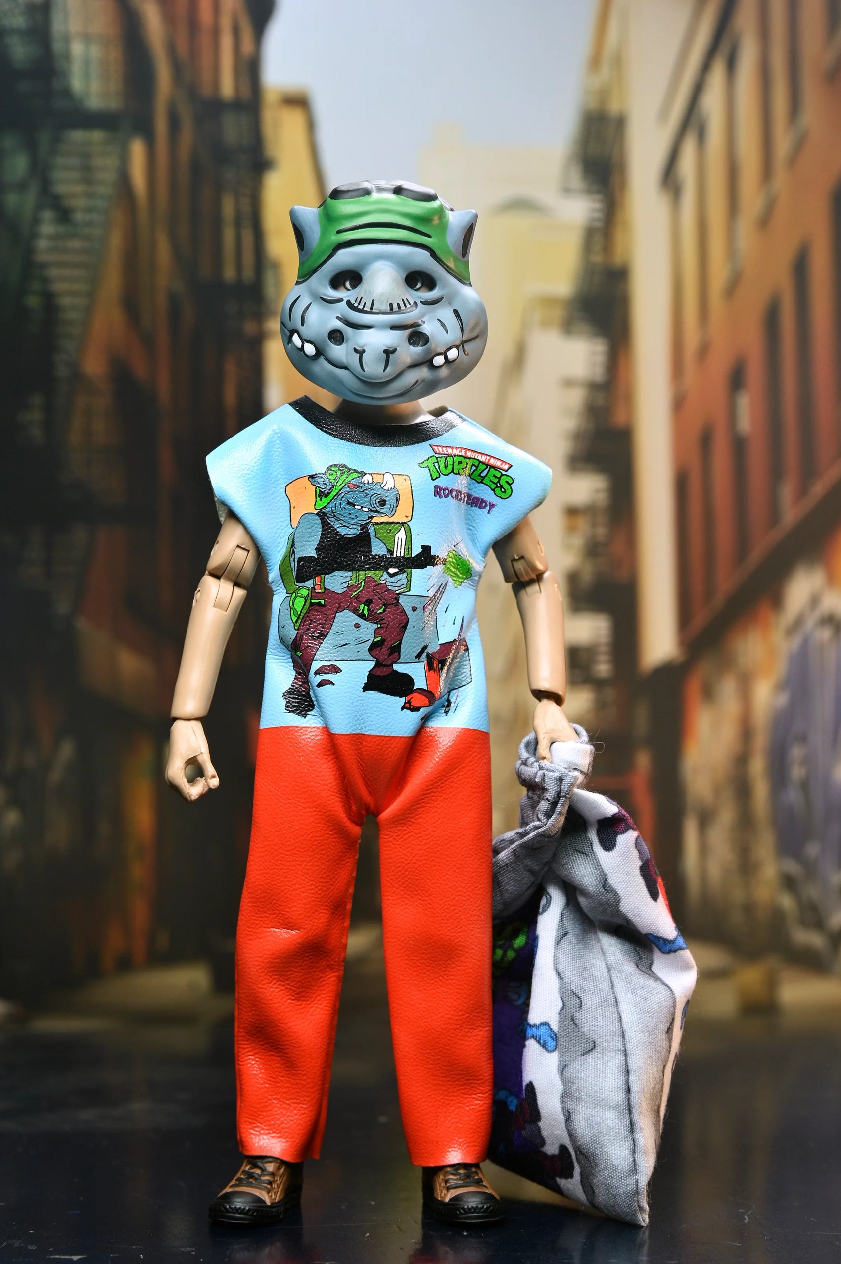 TEENAGE MUTANT NINJA TURTLES (1987 CARTOON) X BEN COOPER COSTUME KIDS COLLECTION SERIES 11 - ROCKSTEADY