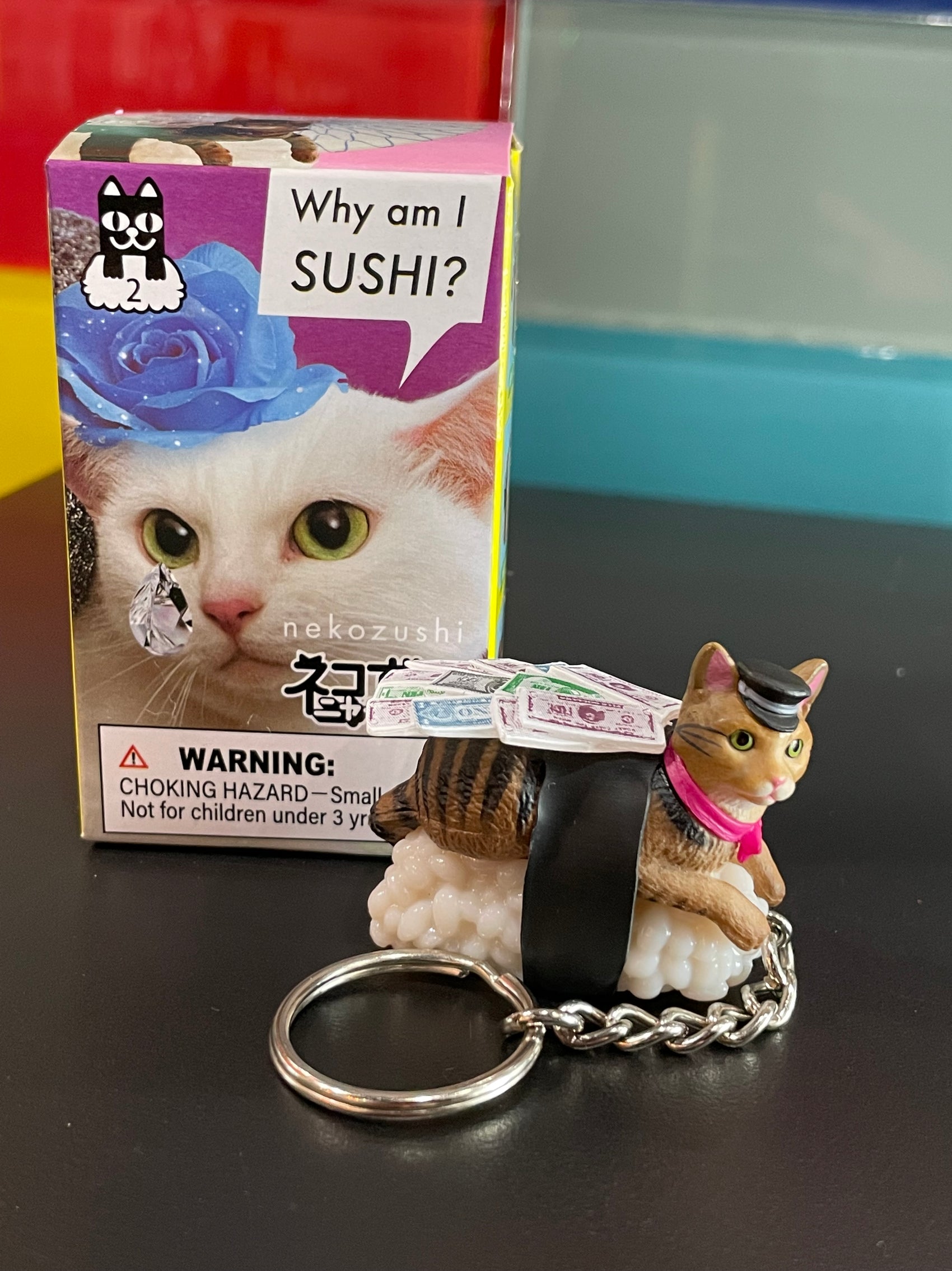 Sushi Cat (Nekozushi) Keyring Blind Box Version 2