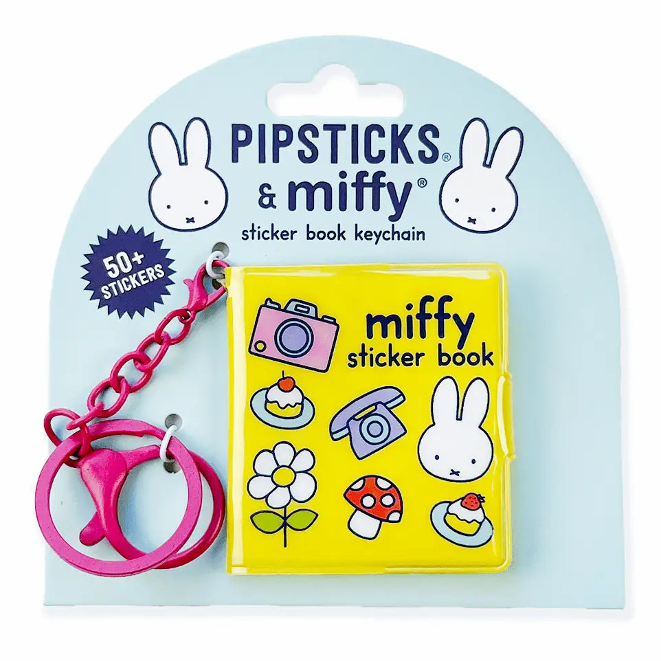 Miffy Mini Sticker Book Keychain