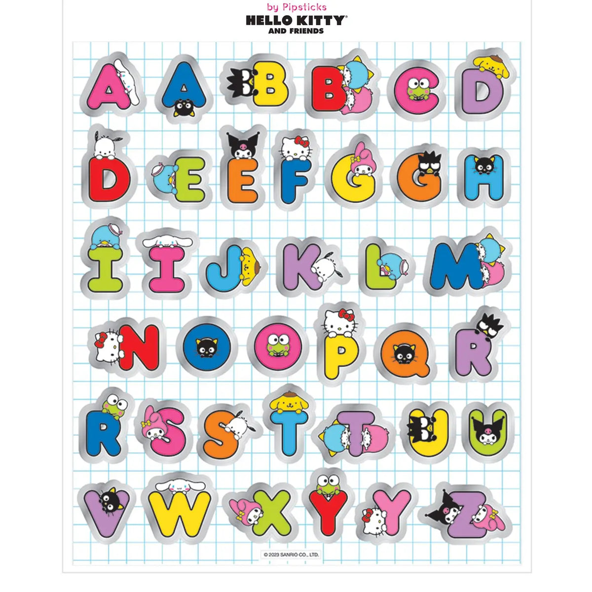 Hello Kitty and Friends Hide & Seek Big Alphabet