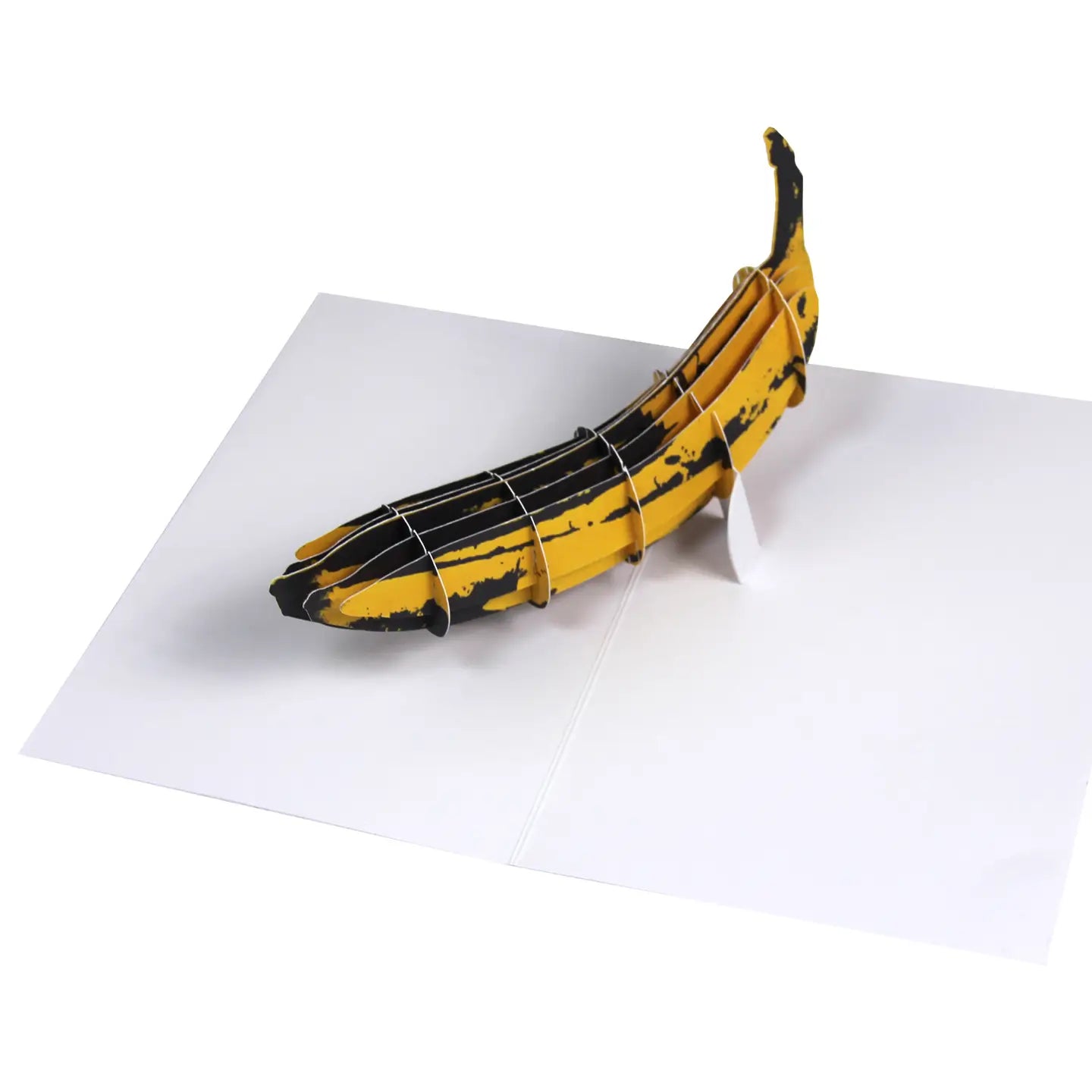Andy Warhol Pop Up Banana Greeting Card