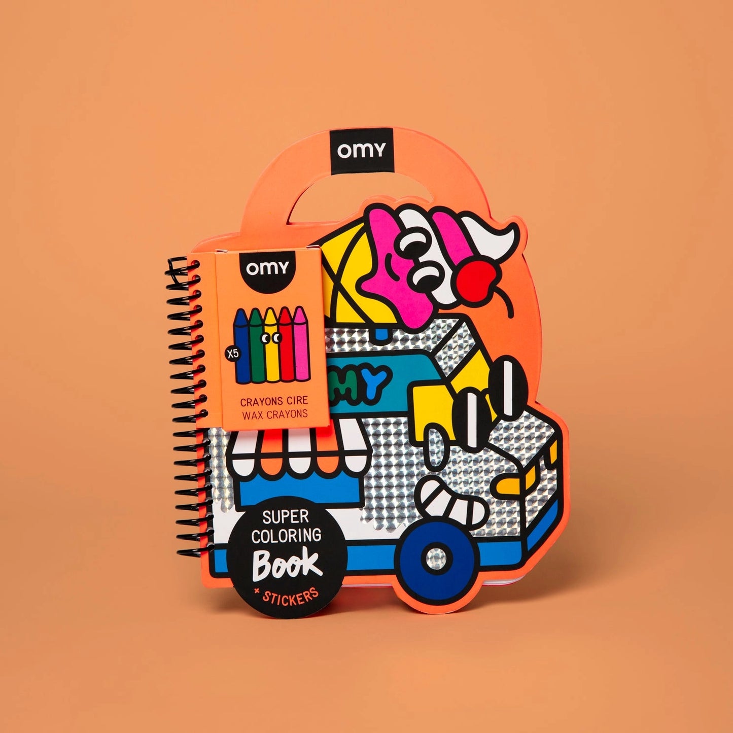 Super Coloring & Sticker Book - Yummy