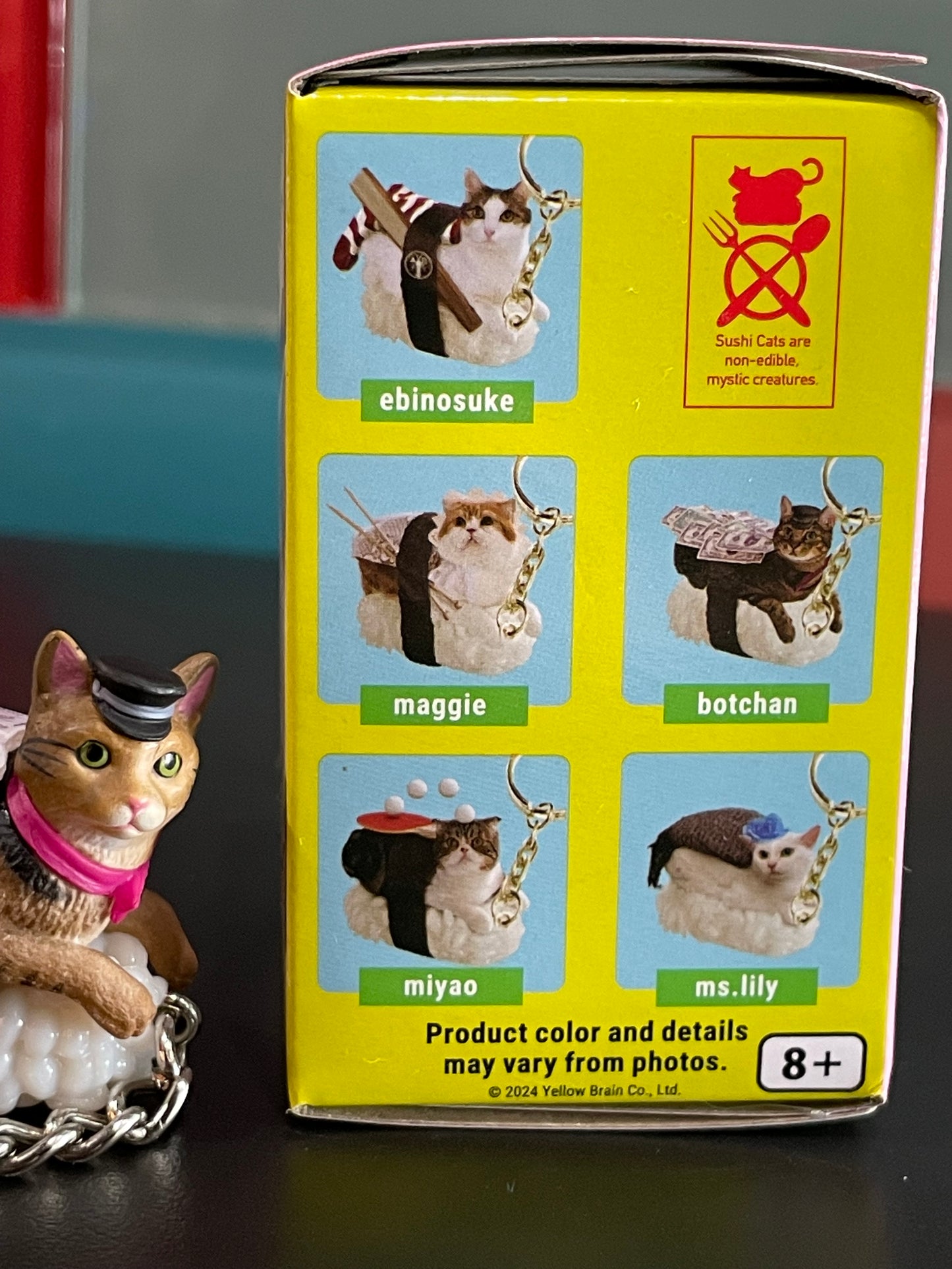 Sushi Cat (Nekozushi) Keyring Blind Box Version 2