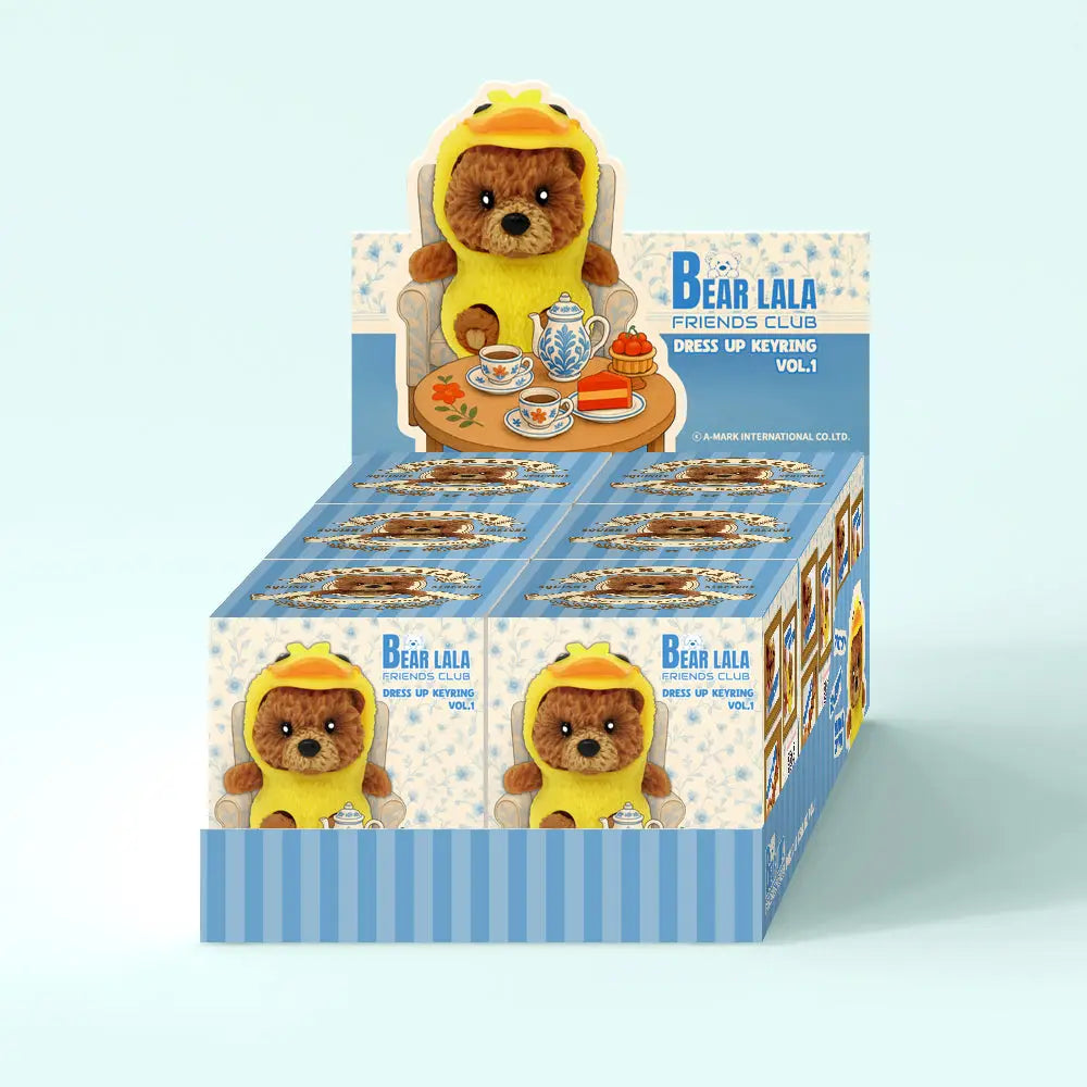 Bear Lala Friends Club Dress Up Keyring Series Vol.1