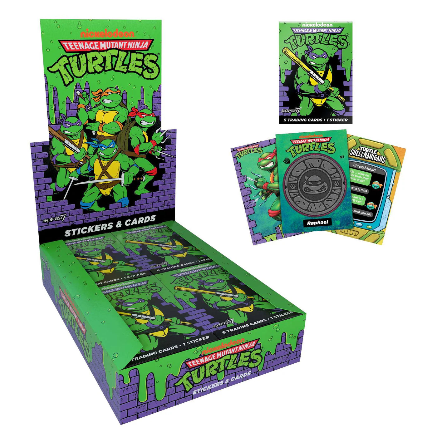 TEENAGE MUTANT NINJA TURTLES WAX PACKS