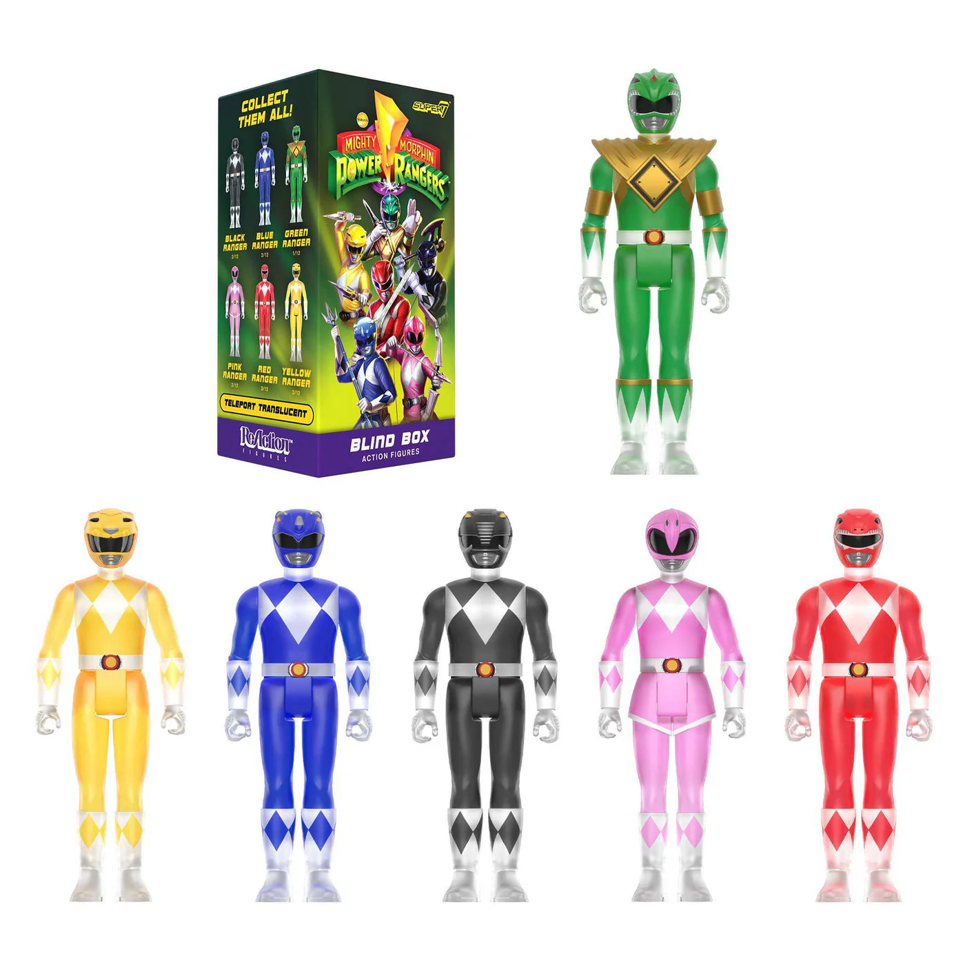 MIGHTY MORPHIN POWER RANGERS BLIND BOX WAVE 01