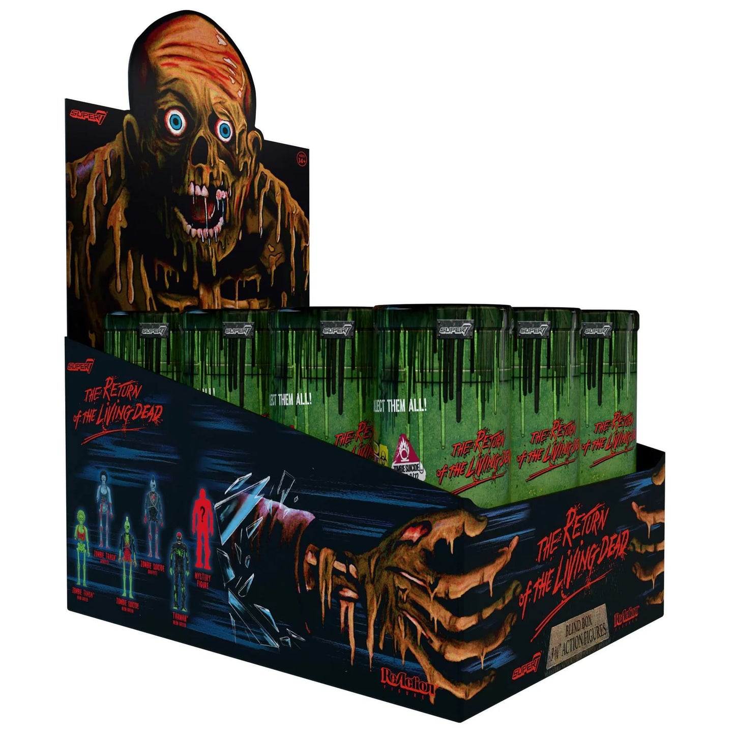 RETURN OF THE LIVING DEAD BLIND BOX WAVE 01 - BLIND BOX FLAT