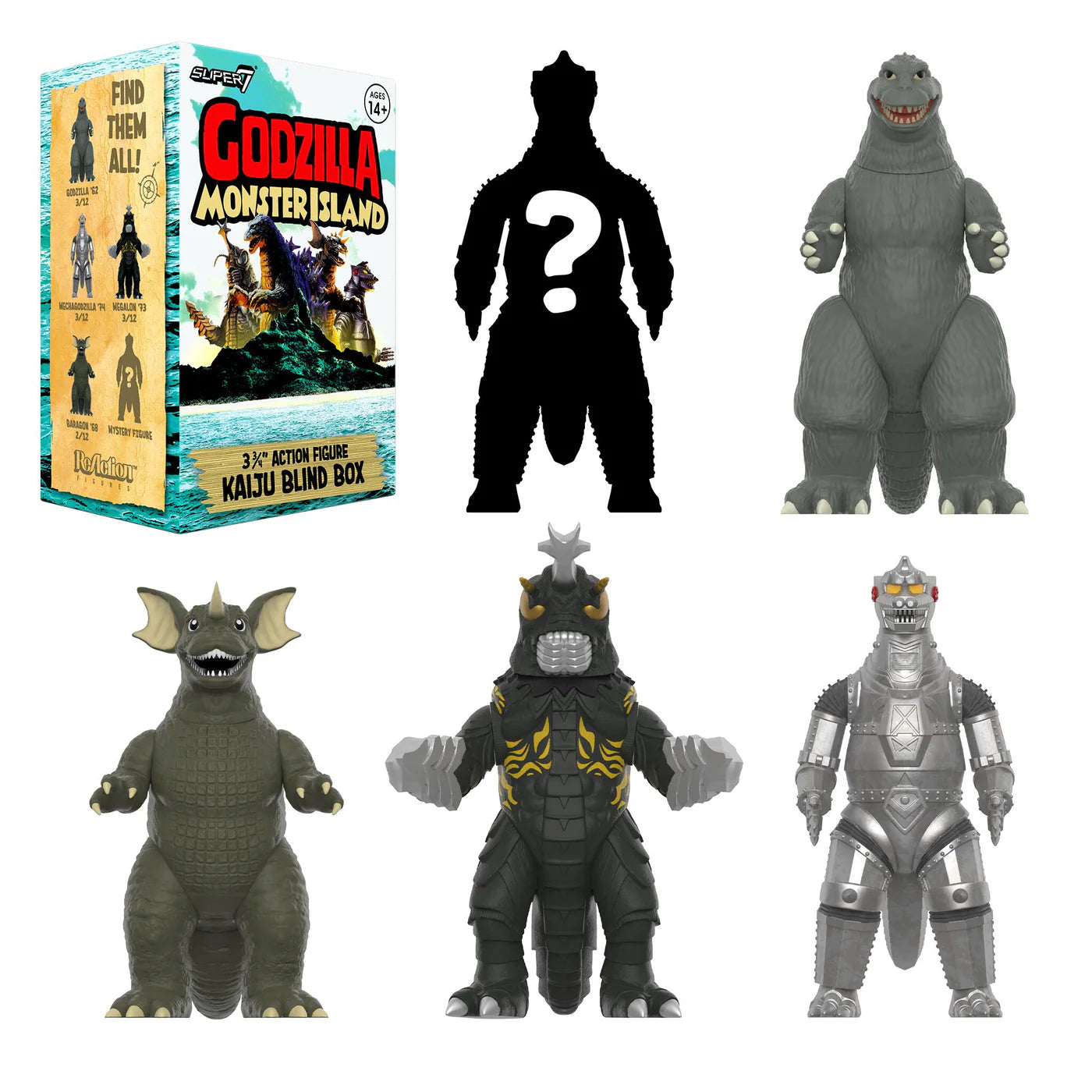 TOHO BLIND BOX WAVE 07 (MONSTER ISLAND) - BLIND BOX