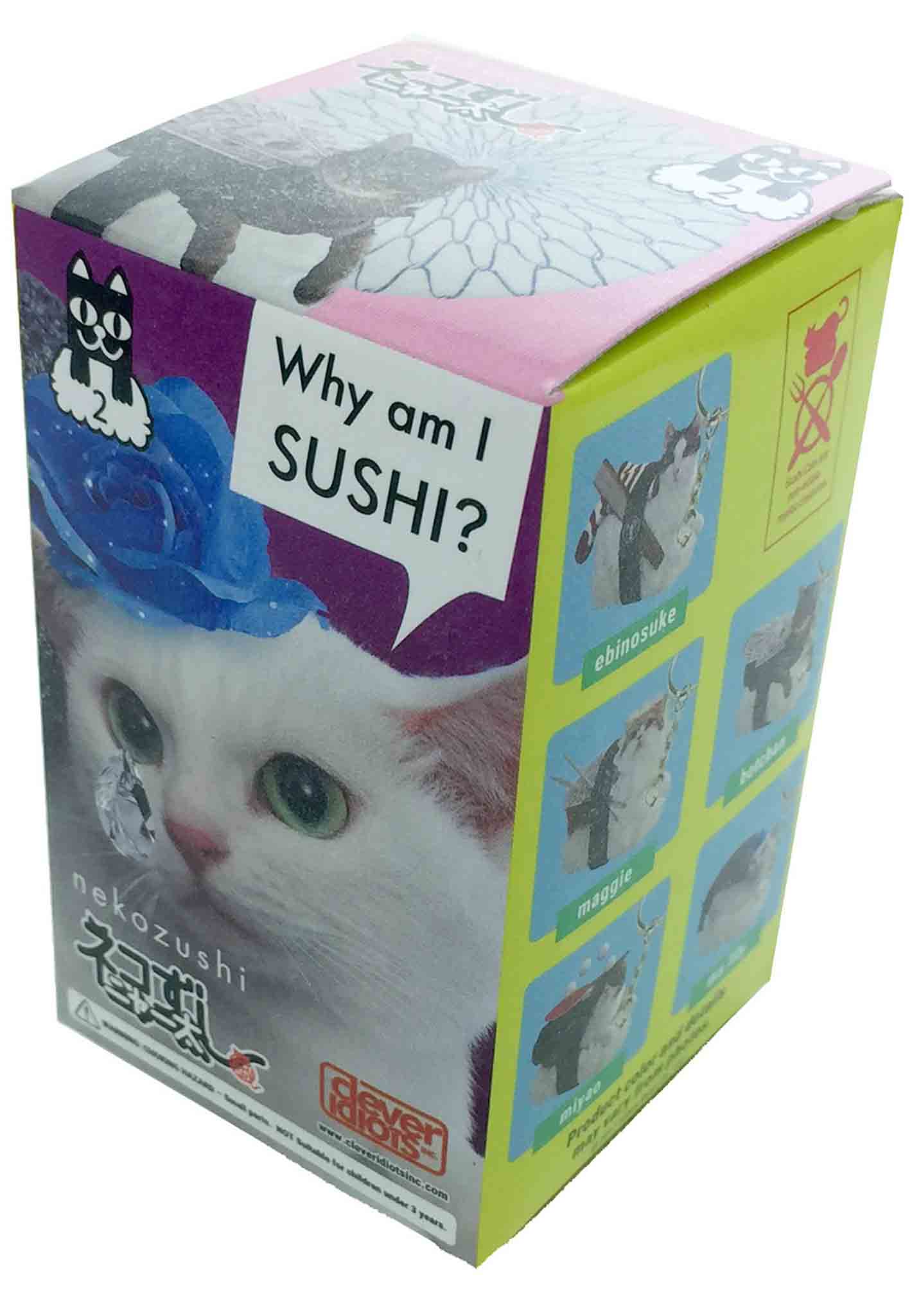 Sushi Cat (Nekozushi) Keyring Blind Box Version 2