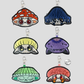 Capkins Mystery Box Shroom Head Coin Bags