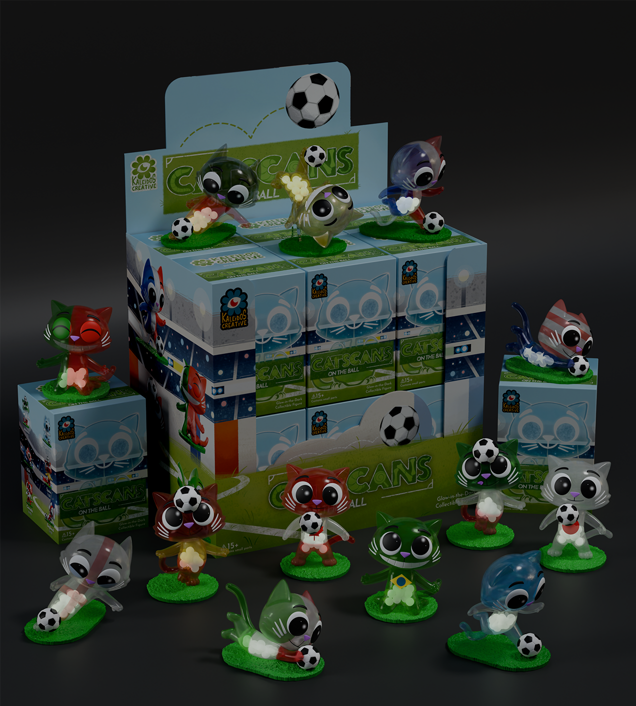 Catscans On The Ball Blind Box
