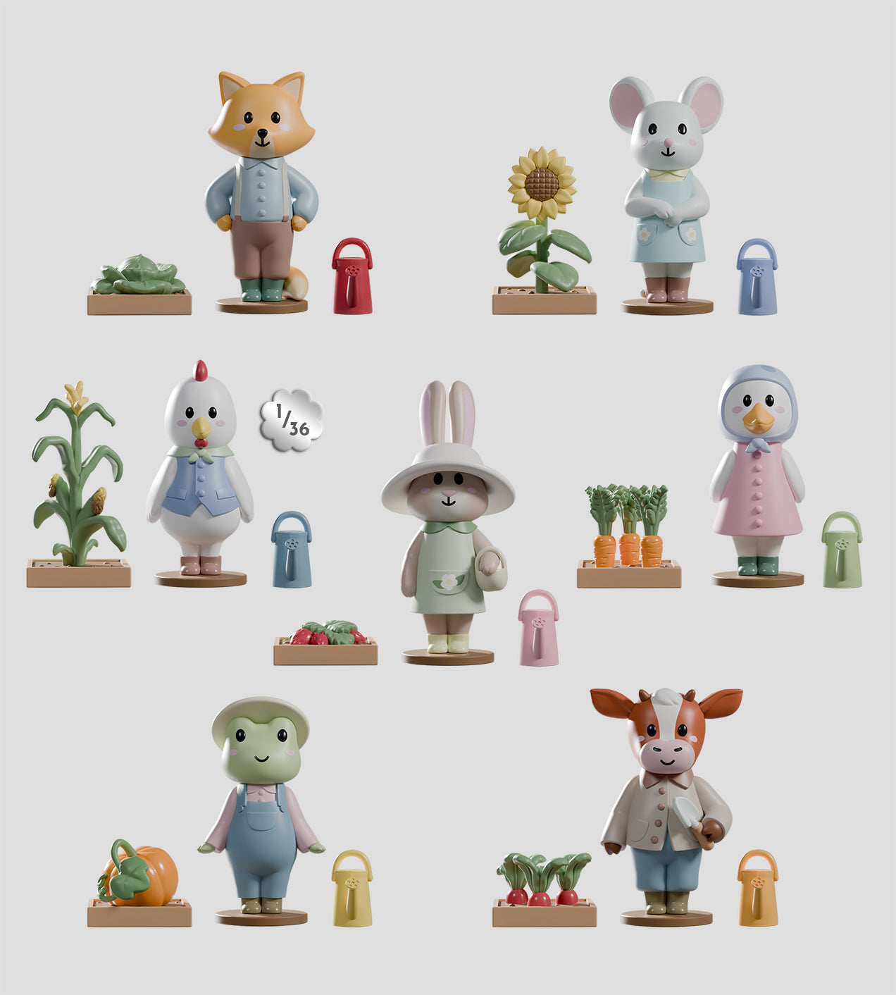 Cozy Gardener Critters Blind Box