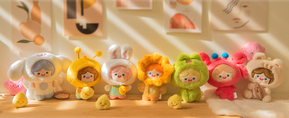 Happy Fluffy Cell RiCO Plush Pendant Blind Box