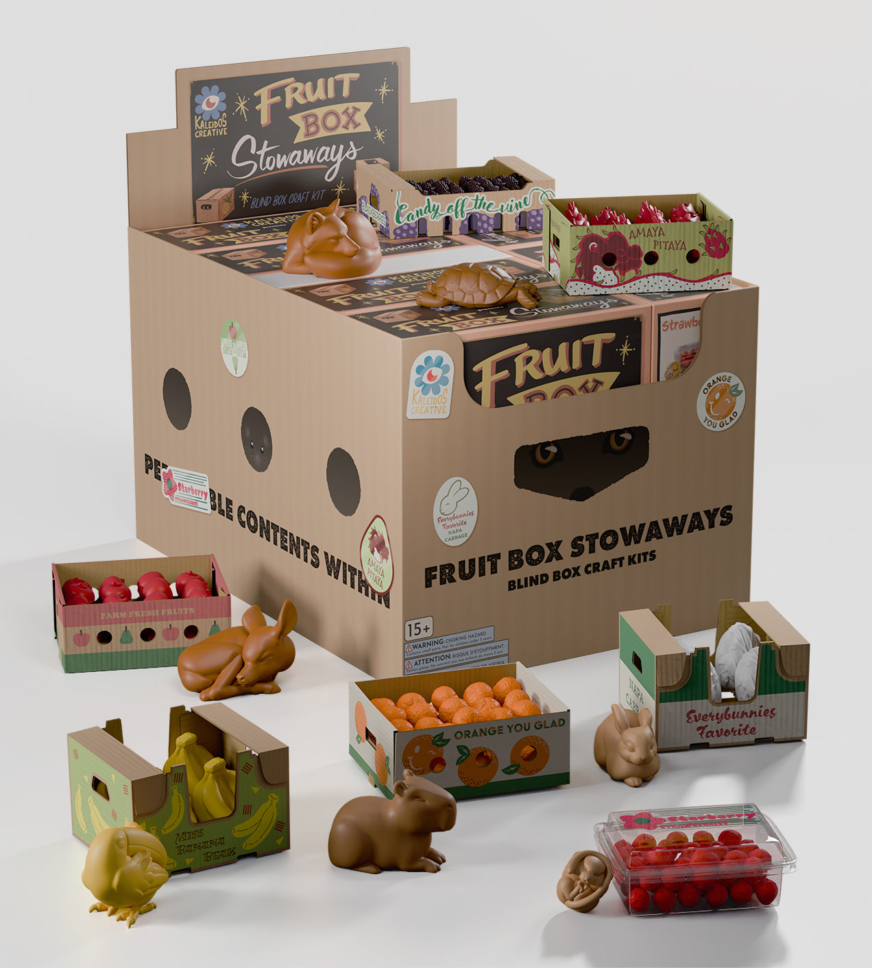 Fruit Box Stowaways Craft Kit Blind Box