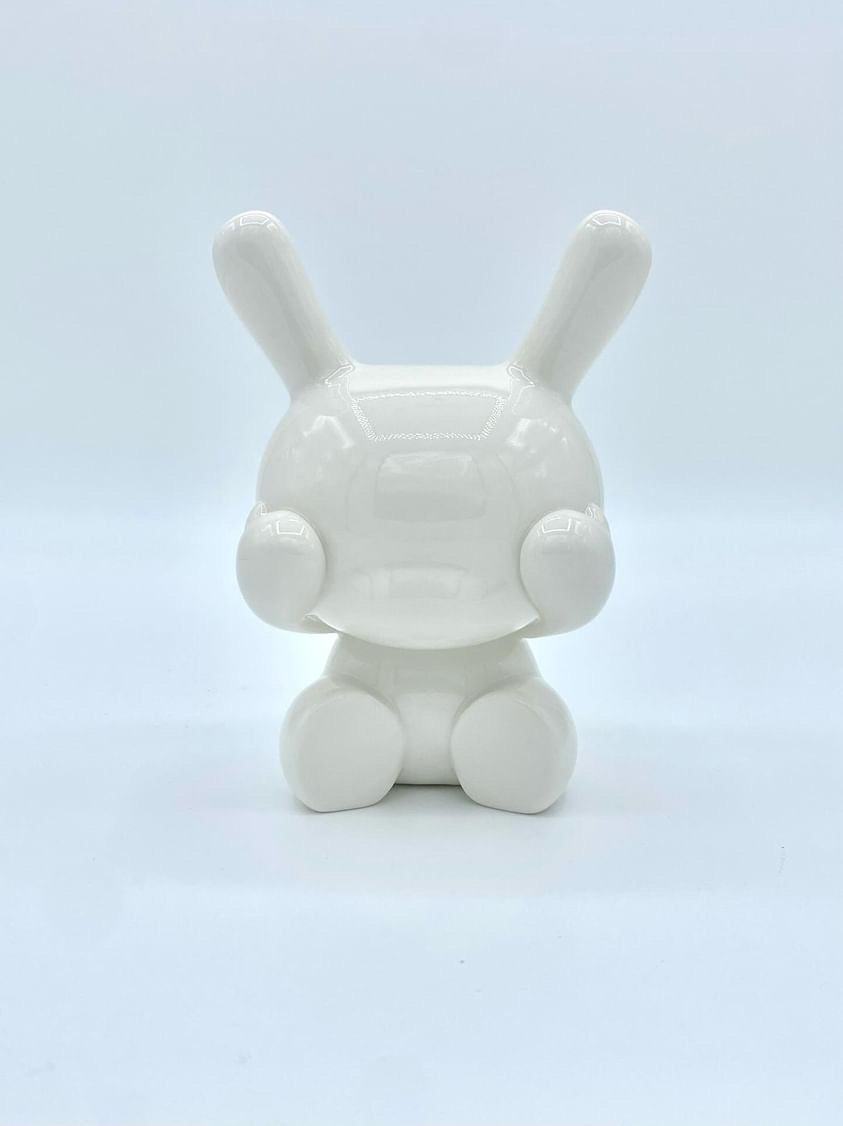 THREE WISE DUNNYS 5” PORCELAIN 3-PACK - WHITE EDITION - LIMITED EDITION OF 500
