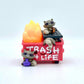 Dumpster Fire Trash Panda