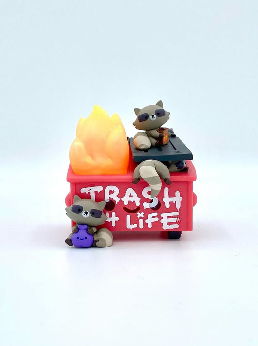 Dumpster Fire Trash Panda