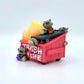 Dumpster Fire Trash Panda