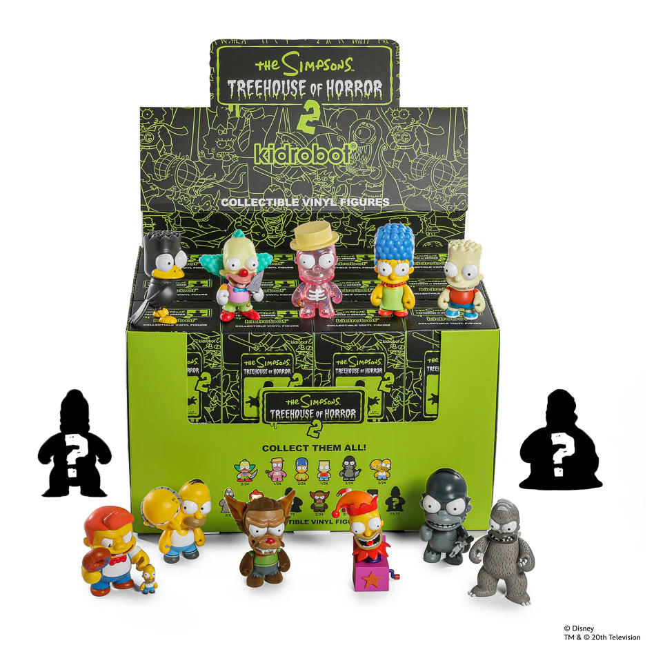 THE SIMPSONS TREEHOUSE OF HORROR 3” VINYL MINI FIGURE BLIND BOX SERIES 2